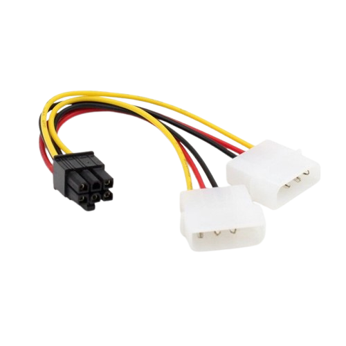 MOLEX 6 PIN CONVERTER FOR GRAPHICS CARD